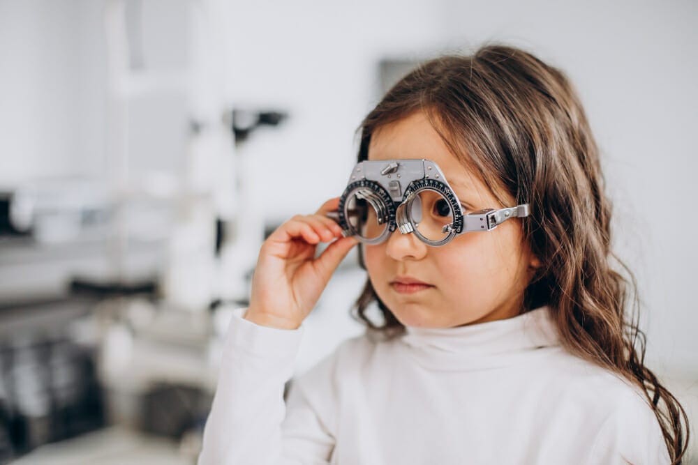 Examen de visión doble Optometrist