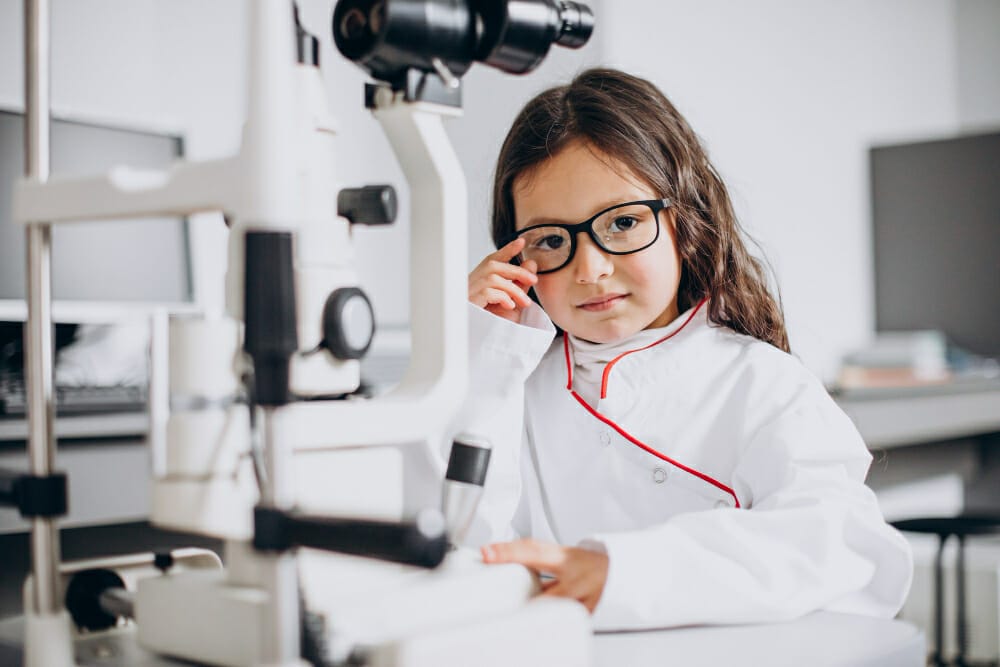 How do I find an eye doctor for a comprehensive eye exam near me?