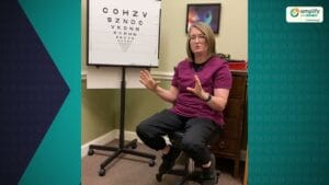 Dr. Heather McBryar  Amplify EyeCare Chattanooga video about What are CCTV digital magnifiers and can they help me read?