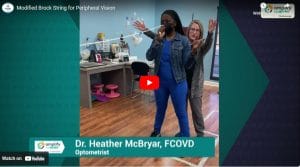 Dr. Heather McBryar  Amplify EyeCare Chattanooga video about Modified Brock String for Peripheral Vision