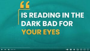 Video explaining What happens when we read in the dark?