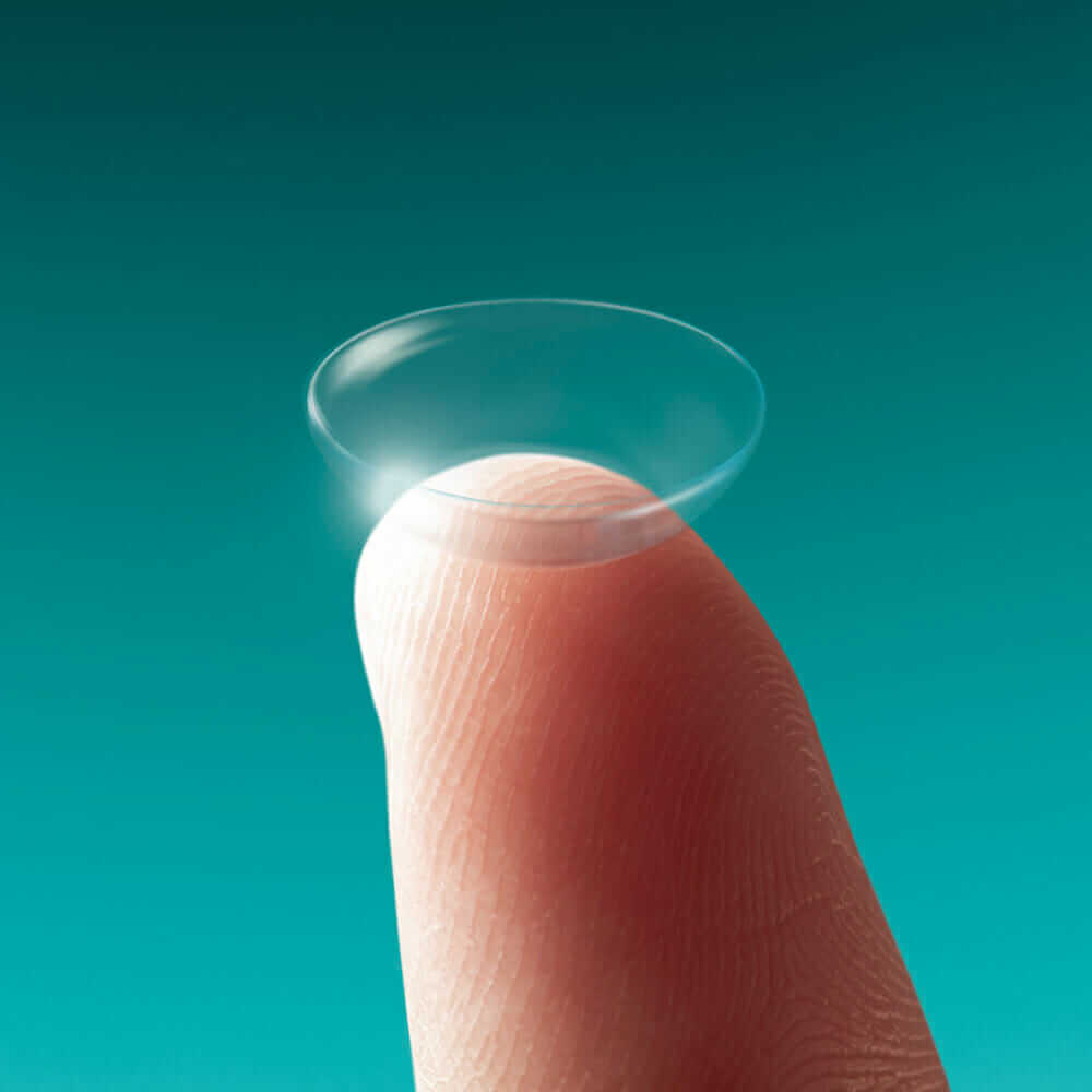 Removing daily contact lenses: